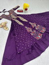 PC 528 Pure Vichitra With Heavy Thread Annd Sequence Work Readymade Dress Wholesalers In Delhi